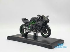 Xe Mô Hình Kawasaki H2R 1:18 Maisto (Carbon)