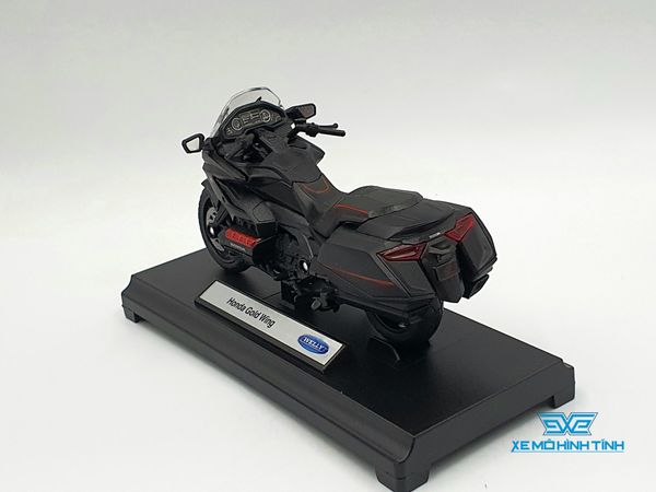 HỘP XE MÔ HÌNH 1:18 HONDA GOLDWING (Đen)