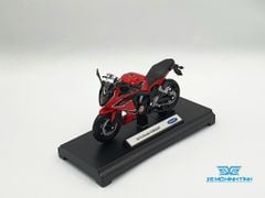 Xe Mô Hình Honda CBR650F 1:18 Welly ( Đỏ Đen )