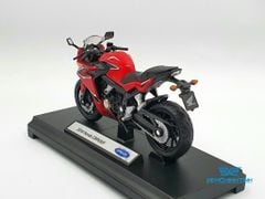 Xe Mô Hình Honda CBR650F 1:18 Welly ( Đỏ Đen )