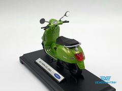 HỘP XE MÔ HÌNH 1:18 VESPA GTS 125CC (XANH)