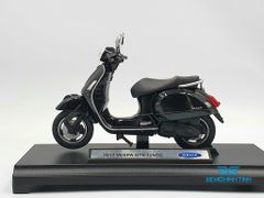 Xe Mô Hình 2017 VESPA GTS 125CC 1:18 Welly ( Đen )