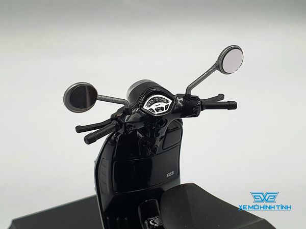 Xe Mô Hình 2017 VESPA GTS 125CC 1:18 Welly ( Đen )