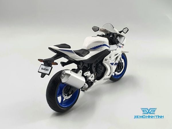 Xe Mô Hình Suzuki GSX-R1000 1:12 ( Trắng )