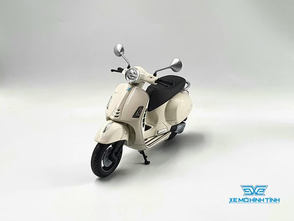 Xe Mô Hình Vespa GTS Super 2020 1:12 Welly ( Trắng )