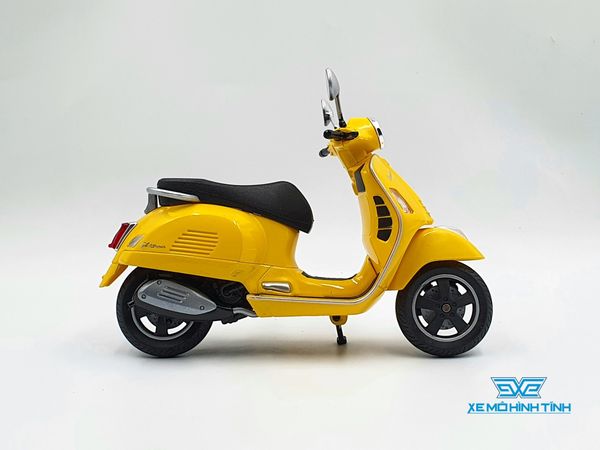 Xe Mô Hình Vespa GTS Super 2020 1:12 Welly ( Vàng )