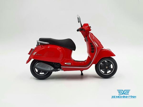 Xe Mô Hình Vespa GTS Super 2020 1:12 Welly ( Đỏ )