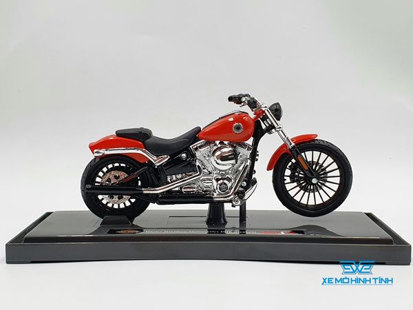 Xe Mô Hình Harley Davison 2016 Breakout 1:18 Maisto ( Cam )