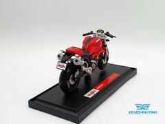 XE MÔ HÌNH DUCATI MONSTER 696 1:18 MAISTO (ĐỎ)