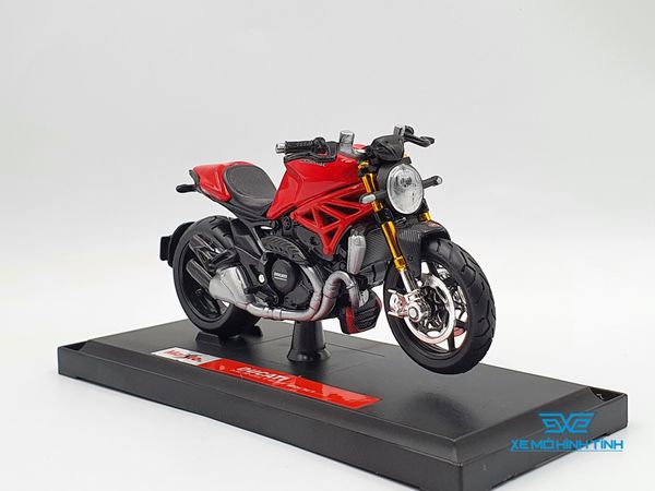 XE MÔ HÌNH DUCATI MONSTER 1200S 1:18 MAISTO (ĐỎ)