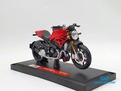 XE MÔ HÌNH DUCATI MONSTER 1200S 1:18 MAISTO (ĐỎ)