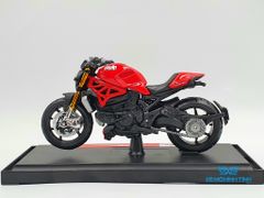 XE MÔ HÌNH DUCATI MONSTER 1200S 1:18 MAISTO (ĐỎ)