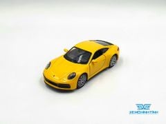 Xe Mô Hình PORSCHE 911 CARRERA 4S (992) 1:36 Welly ( Vàng )