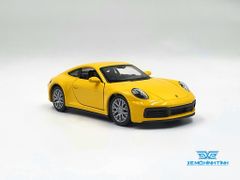 Xe Mô Hình PORSCHE 911 CARRERA 4S (992) 1:36 Welly ( Vàng )