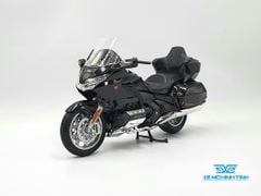 Xe Mô Hình Honda Gold Wing 2020 1:12 Welly ( Đen viền Bạc )