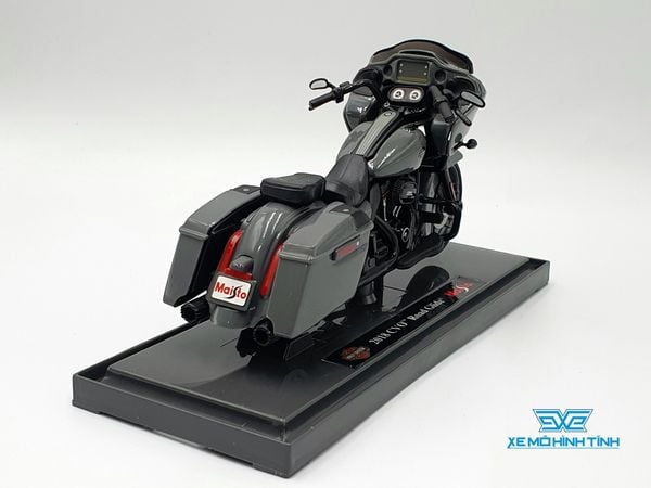 Xe Mô Hình Harley Davison CVO Road Glide 1:18 Maisto ( Xám Đen )