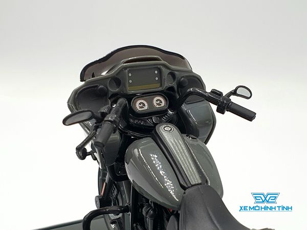 Xe Mô Hình Harley Davison CVO Road Glide 1:18 Maisto ( Xám Đen )