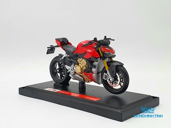 Xe Mô Hình Ducati Super Naked V4 S 1:18 Maisto ( Đỏ )