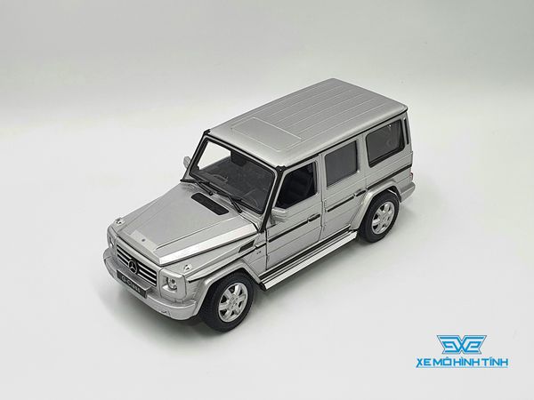 XE MÔ HÌNH MERCEDES-BENZ G55 1:24 WELLY (BẠC)