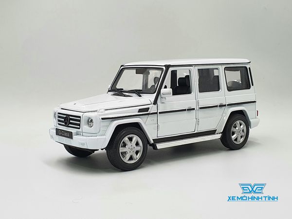 XE MÔ HÌNH MERCEDES-BENZ G55 1:24 WELLY (TRẮNG)