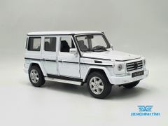 XE MÔ HÌNH MERCEDES-BENZ G55 1:24 WELLY (TRẮNG)