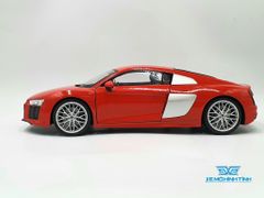 XE MÔ HÌNH AUDI R8 V10 1:18 WELLY (ĐỎ)