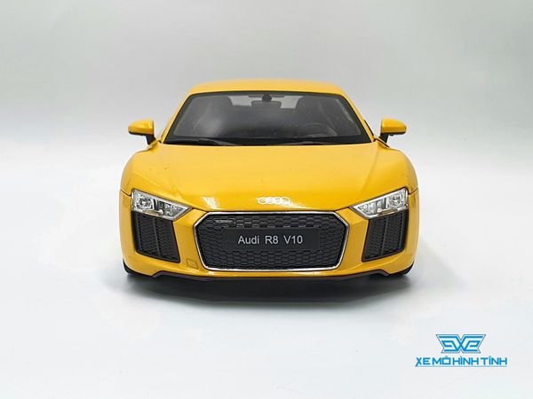 XE MÔ HÌNH AUDI R8 V10 1:18 WELLY NEX (VÀNG)