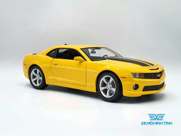 XE MÔ HÌNH CHEVROLET CAMARO SS RS 2010 1:18 MAISTO (VÀNG)