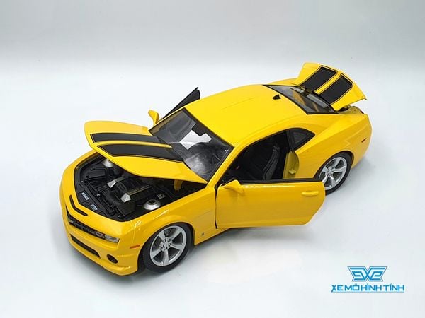 XE MÔ HÌNH CHEVROLET CAMARO SS RS 2010 1:18 MAISTO (VÀNG)