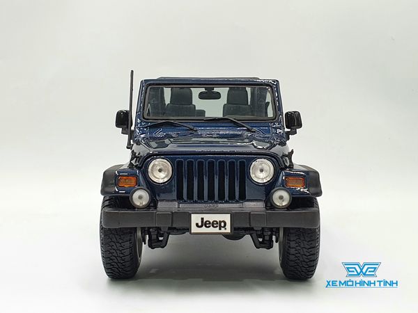 XE MÔ HÌNH JEEP WRANGLER RUBICON 1:18 MAISTO (XANH)