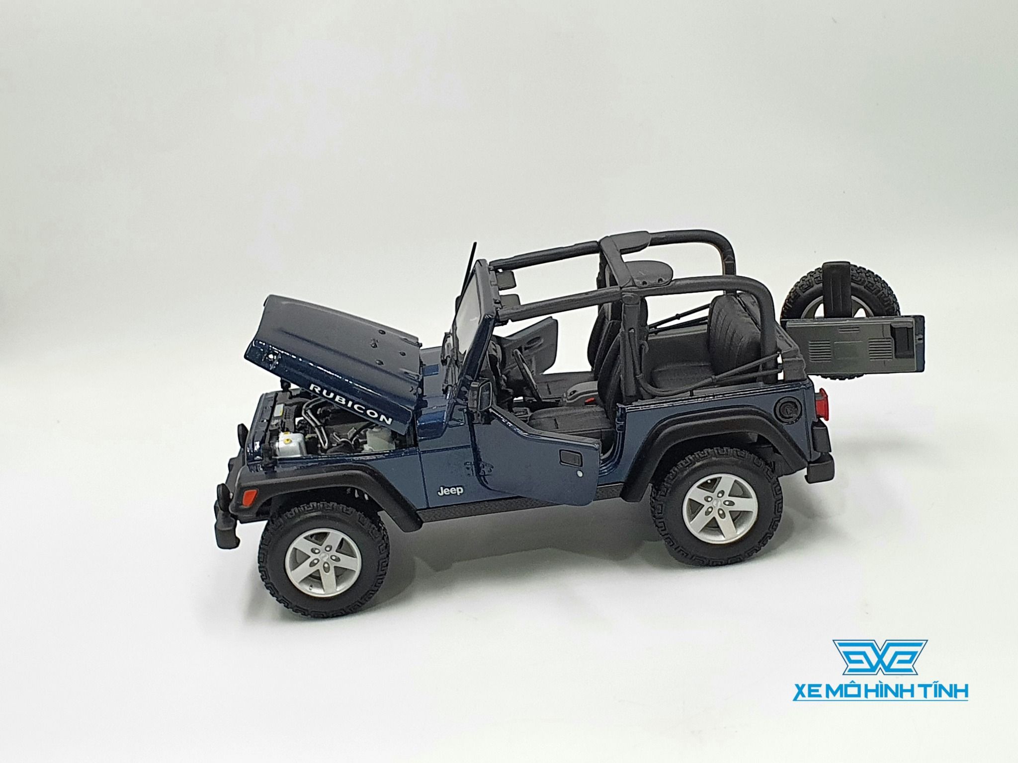 Xe Mô Hình Jeep Wrangler Rubicon 1:18 Maisto (Xanh) – Shop Xe Mô Hình Tĩnh