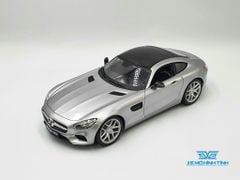 Xe Mô Hình Mercedes-Benz GT AMG 1:18 Maisto (Bạc)