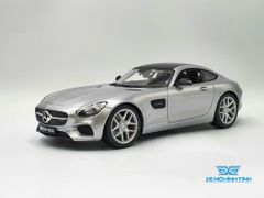 XE MÔ HÌNH MERCEDES-BENZ GT AMG 1:18 MAISTO (BẠC)