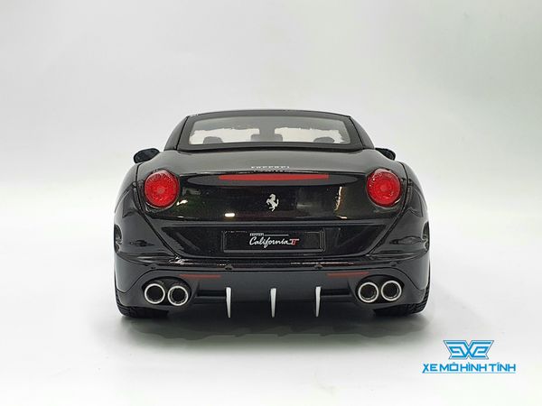 XE MÔ HÌNH FERRARI CALIFORNIA T MUI CỨNG 1:18 BBURAGO (ĐEN)