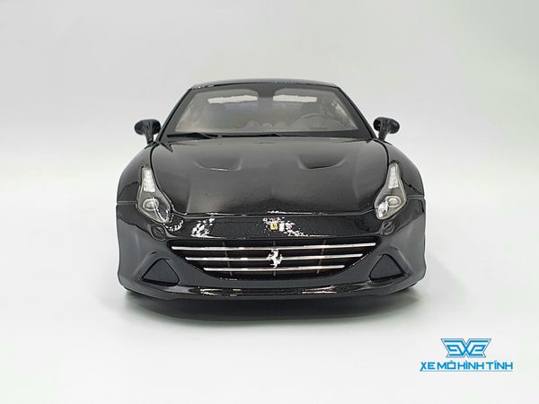 XE MÔ HÌNH FERRARI CALIFORNIA T MUI CỨNG 1:18 BBURAGO (ĐEN)