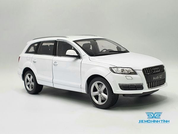 XE MÔ HÌNH AUDI Q7 1:18 WELLY-FX (TRẮNG)