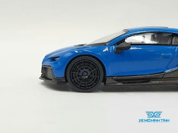 Xe Mô Hình Bugatti Chiron Pur Sport 1:64 MiniGT Blue