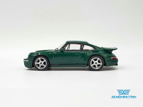 Xe Mô Hình RUF CTR Anniversary Irish Green 1:64 MiniGT ( Xanh Lá )