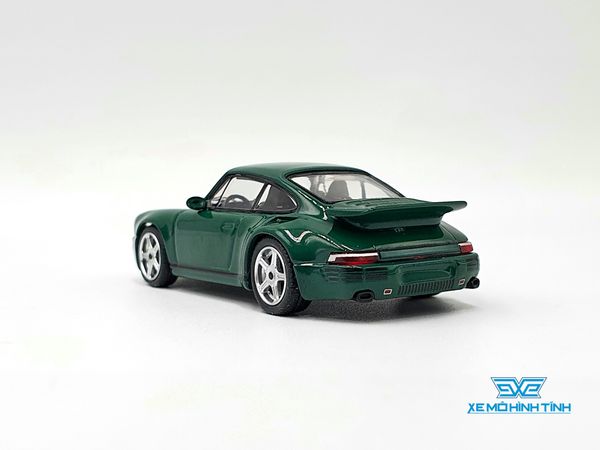 Xe Mô Hình RUF CTR Anniversary Irish Green 1:64 MiniGT ( Xanh Lá )