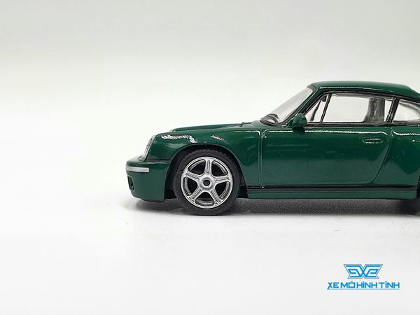 Xe Mô Hình RUF CTR Anniversary Irish Green 1:64 MiniGT ( Xanh Lá )