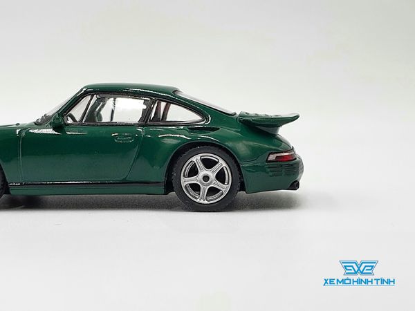 Xe Mô Hình RUF CTR Anniversary Irish Green 1:64 MiniGT ( Xanh Lá )