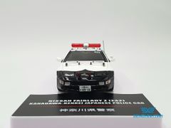 Xe Mô Hình Nissan Fairlady Z (Z32) Kanagawa-Kenkei Japanese Police Car 1:64 Inno Models ( Trắng Police )