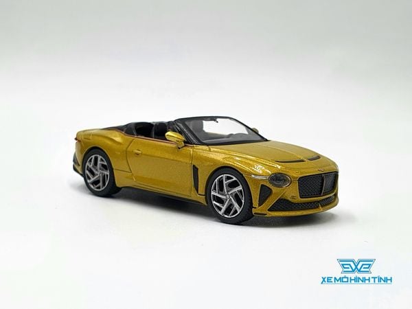 Xe Mô Hình Bentley Mulliner Bacalar Yellow Flame LHD 1:64 MiniGT ( vàng )