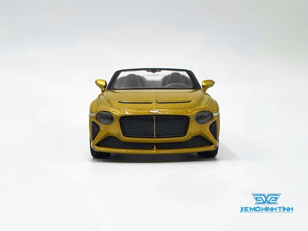 Xe Mô Hình Bentley Mulliner Bacalar Yellow Flame LHD 1:64 MiniGT ( vàng )