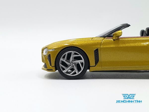 Xe Mô Hình Bentley Mulliner Bacalar Yellow Flame LHD 1:64 MiniGT ( vàng )