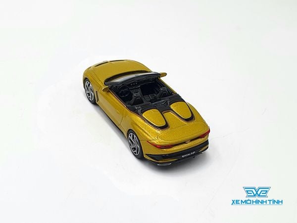 Xe Mô Hình Bentley Mulliner Bacalar Yellow Flame LHD 1:64 MiniGT ( vàng )