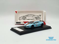 Xe Mô Hình Lamborghini Huracan LB*Performance 1:64 JEC ( Xanh Gulf )