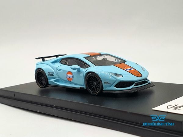 Xe Mô Hình Lamborghini Huracan LB*Performance 1:64 JEC ( Xanh Gulf )