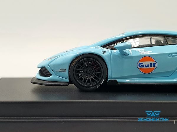 Xe Mô Hình Lamborghini Huracan LB*Performance 1:64 JEC ( Xanh Gulf )