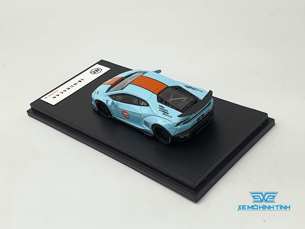 Xe Mô Hình Lamborghini Huracan LB*Performance 1:64 JEC ( Xanh Gulf )